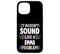 Emma Personalized Women's Gift Custom Emma Coque pour iPhone 15
