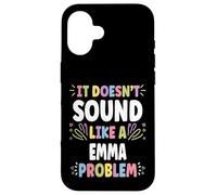 Emma Personalized Women's Gift Custom Emma Coque pour iPhone 16