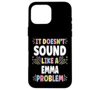 Emma Personalized Women's Gift Custom Emma Coque pour iPhone 16 Pro Max