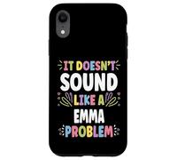 Emma Personalized Women's Gift Custom Emma Coque pour iPhone XR