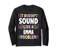 Emma Personalized Women's Gift Custom Emma Manche Longue