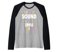 Emma Personalized Women's Gift Custom Emma Manche Raglan