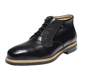 EMMA Safety MM16400047 Chaussures de Sécurité Frontier - Cuir Pleine Fleur Brésilien Bicolore combiné au nubuck - Modèle: Valentino - Taille EU: 47 - Couleur: Noir Bicolore - Coupe Extra-Large