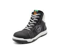 EMMA Safety MM99554945 Street Born Safety Shoes - Chaussures de Sécurité Sans Métal au Design Classique - Modèle: Clyde - Taille EU: 45 - Couleur: Noir