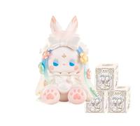 Emma Secret Forest Beloved Series Blind Box Lot de 3 figurines d'action Mystery Box Jouets mignons aléatoires Cadeaux d'anniversaire Noël Jouets à collectionner pour ornements de bureau