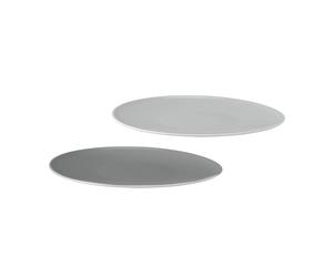 Emma - Set de 2 assiettes H 1,5cm, Ø 22cm