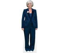 Emma Thompson (Blue Suit) Silhouette en Carton Taille Mini