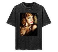 Emma Watson Mens T-Shirt Unisex Black Top Tee 3XL