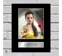 Emma Watson Photo dédicacée encadrée La Belle et la Bête #3
