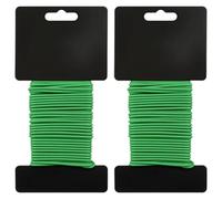EMMALOUISESMITH Lot de 2 fils de jardin - 2,5 mm x 20 m - Fil de serrage souple pour plantes - Épaisseur pour le jardinage - Plantes grimpantes, vignes, arbustes et fleurs