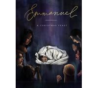 Emmanuel: A Christmas Feast Devotional, Study on How Jesus Improves Christmas Better, 9.5”×11.5” Daily Advent Devotional for Men Women Adults Kids