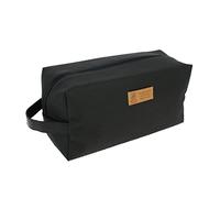 Emmanuel Création Bordeaux. Trousse De Toilette. Ecailles - écailles Noires, Uni - Confectionné En Aquitaine. FABRIQUE EN FRANCE