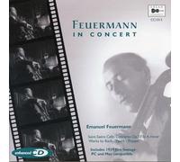 Emmanuel Feuermann. in Concert : Œuvres de Saint-Saëns, Bach, Fauré