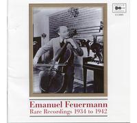 Emmanuel Feuermann. in Concert : Œuvres pour Violoncelle de Dvorák, Chopin, Valentini