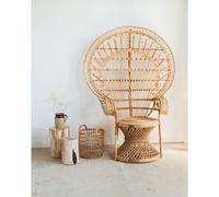 Emmanuel, le fauteuil en rotin n°2