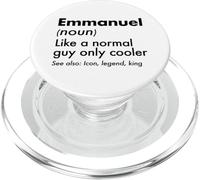 Emmanuel Like a Normal Only Cooler Legend King First PopSockets PopGrip pour MagSafe