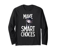 Emmanuel Make Smart Choices Emu Funny Viral Cute Design Hit Manche Longue