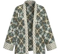 Emme DI Marella, Femme, Blouses et Chemises, Multicolore, Taille: 38 FR Emmatollo Kimono