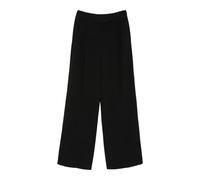 Emme DI Marella, Femme, Pantalons, Noir, Taille: 38 FR Wide Pantalons
