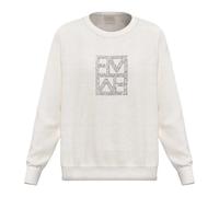 Emme DI Marella, Femme, Sweatshirts et sweats à capuche, Blanc, Taille: 40 FR Emmarmony SweaT-shirt