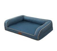 EMME Lit pour animal de compagnie toute l'année, bleu