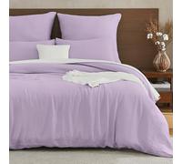 EMME Parure de lit en mousseline - 200 x 200 cm - 100 % coton - Certifié Oeko-Tex