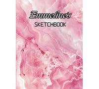 Emmeline's Sketchbook: Great Gift for Emmeline | Personalized Blank Sketchbook for Girl Name Emmeline