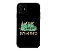 Emmène-Moi au lit, Mignon Dragon endormi, drôle, Eduely Coque pour iPhone 11