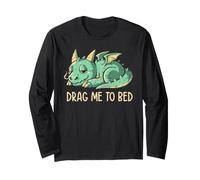 Emmène-Moi au lit, Mignon Dragon endormi, drôle, Eduely Manche Longue