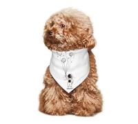 Emmène-Moi dans l'espace Écharpe Triangulaire Mode Foulard Triangulaire Chiens Lavable Bandana Chien pour Chat Animal De Compagnie Petit Moyen Grand