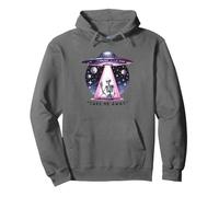 Emmène-Moi Loin OVNI Extraterrestre Squelette Sweat à Capuche