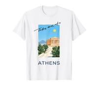Emmenez-Moi à Athènes Grèce Souvenir de Vacances Voyage à Athènes T-Shirt