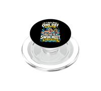 Emmenez-Moi à la Piscine Rencontrez Funny Swim Mom Swimming PopSockets PopGrip pour MagSafe