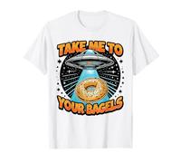 Emmenez-moi à vos bagels New York Jewish Food Bagel drôle T-Shirt