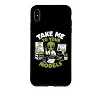 Emmenez-Moi à Vos modèles Analyste actuariel Finance des données extraterrestres Coque pour iPhone XS Max