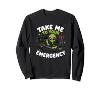 Emmenez-Moi à Votre répartiteur d'urgence 911 Operator Alien Sweatshirt