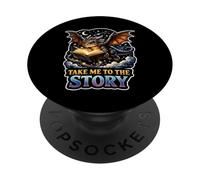Emmenez-Moi au Dragon de l'histoire PopSockets PopGrip Adhésif