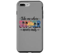 Emmenez-Moi là où l'été ne finit jamais Les Vacances d'été Coque pour iPhone 7 Plus/8 Plus