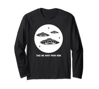 Emmenez-Moi Loin d'ici (Alien UFO Graphic) Manche Longue