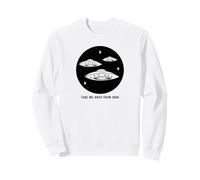 Emmenez-Moi Loin d'ici (Alien UFO Graphic) Sweatshirt