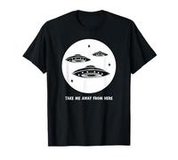 Emmenez-Moi Loin d'ici (Alien UFO Graphic) T-Shirt