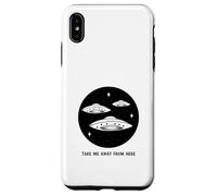 Emmenez-Moi Loin d'ici (Funny Alien UFO Statement) Coque pour iPhone XS Max