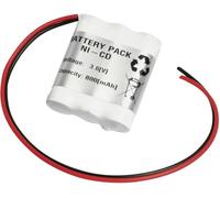 Emmerich 36AA800R Batterie pour éclairage de secours avec câble 3.6 V 800 mAh