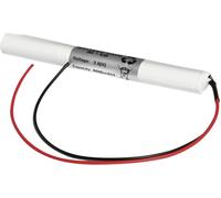 Emmerich 36AA800S Batterie pour éclairage de secours avec câble 3.6 V 800 mAh