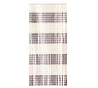 emmevi Rideau Éthnique en Plaques PVC pour Fenêtre, Porte d’Entrée, Intérieur, Extérieur, Moustiquaire Anti-Mouches 100 x 220 cm (H)