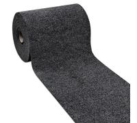 emmevi Tapis au mètre H50 cm sur mesure, tapis de voie moquette couloir, entrée antidérapante anthracite