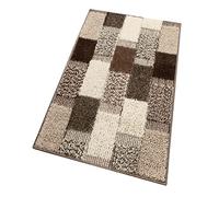 emmevi Tapis de Bain Antiderapant, Tapis de Douche Absorbant, 60X160, Marron