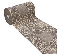emmevi Tapis de cuisine 3D antidérapant lavable carreau faïence Mod.CLELIA Dis.G 57 x 130 beige
