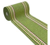 emmevi Tapis de cuisine antidérapant Runner bordé échelle entrée lavable MOD.Alexa Dis.A 57 x 180 cm Vert