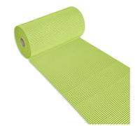 emmevi Tapis en caoutchouc souple, bord de piscine, rouleau de 15 mètres, multi-usages sous verre, évier vert